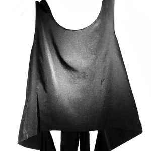 Black crop top